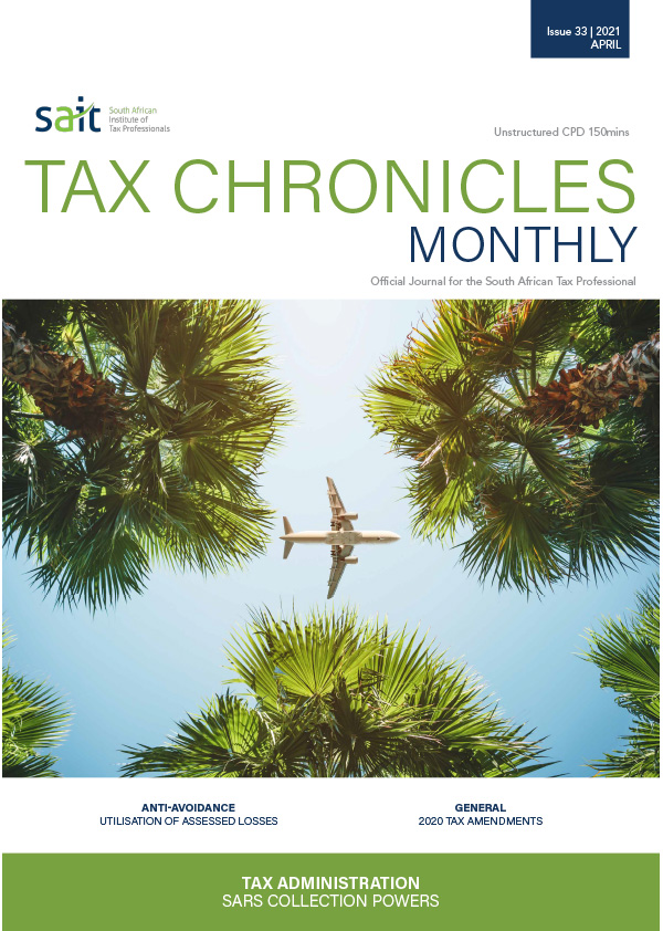 Chronicles 2021_Tax Chronicles Issue 33 April