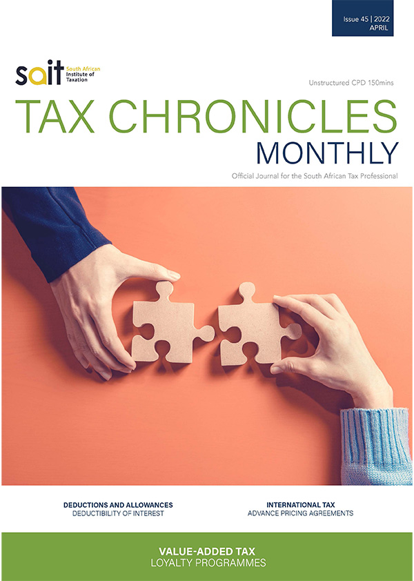 Chronicles 2022_Tax Chronicles Issue 45 April