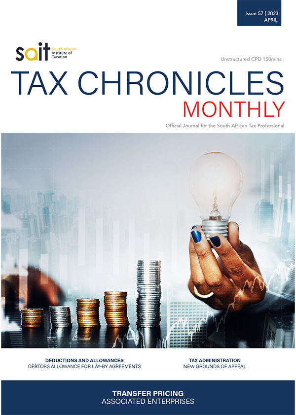 Chronicles 2023_Tax Chronicles Issue 57 April