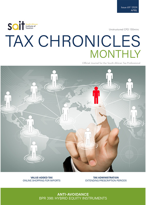 Chronicles 2024_Tax Chronicles Issue 69 April