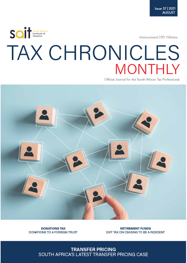 Chronicles 2021_Tax Chronicles Issue 37 August