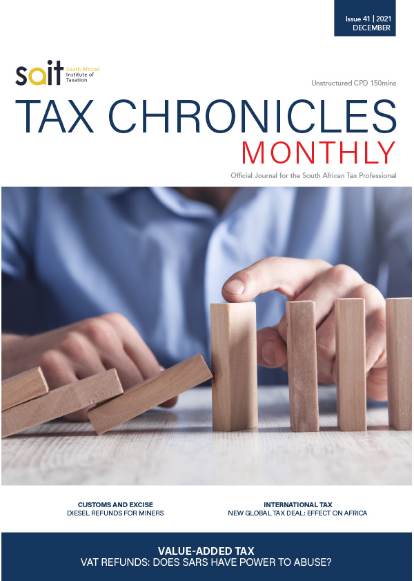 Chronicles 2021_Tax Chronicles Issue 41 December