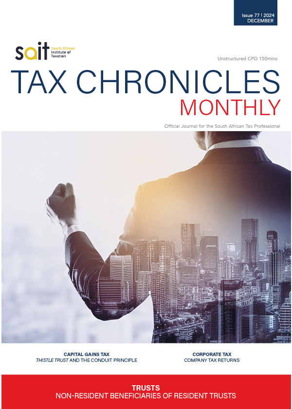 Chronicles 2024_Tax Chronicles Issue 77 December
