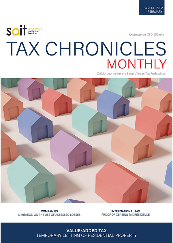 Chronicles 2022_Tax Chronicles Issue 43 February