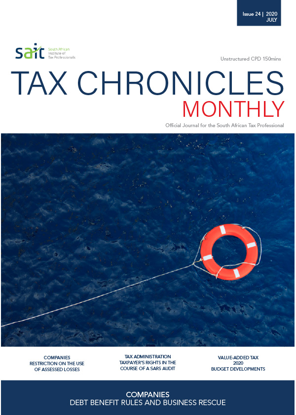 Chronicles 2020_Tax Chronicles Issue 24 July
