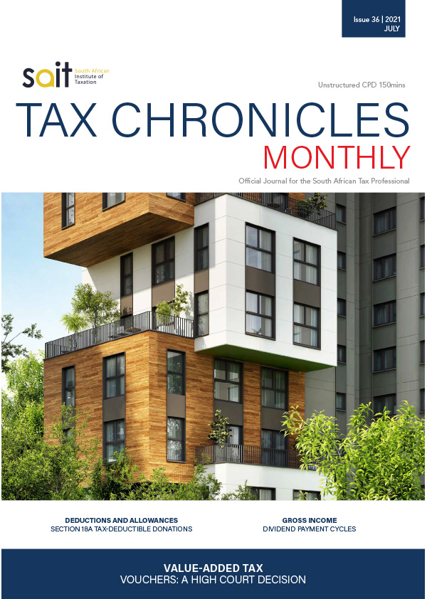 Chronicles 2021_Tax Chronicles Issue 36 July