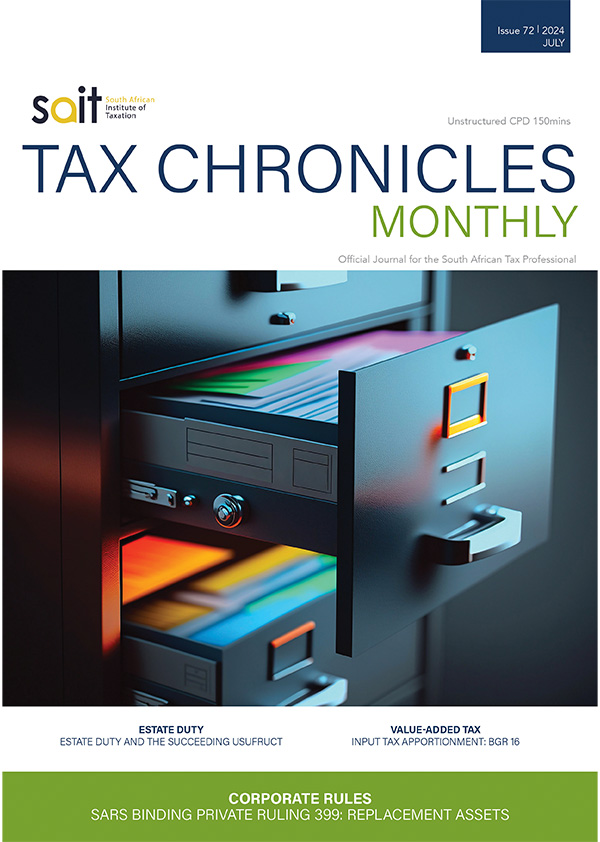 Chronicles 2024_Tax Chronicles Issue 72 July