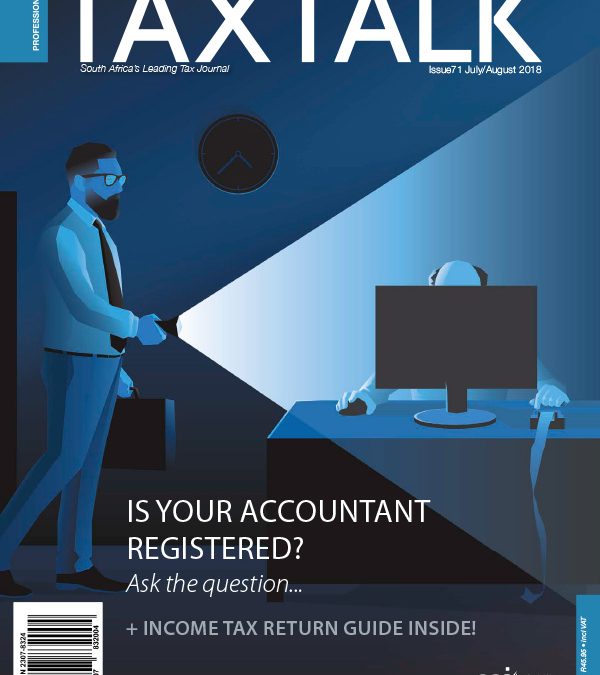 TaxTalk 2018 Jul/Aug Issue 71