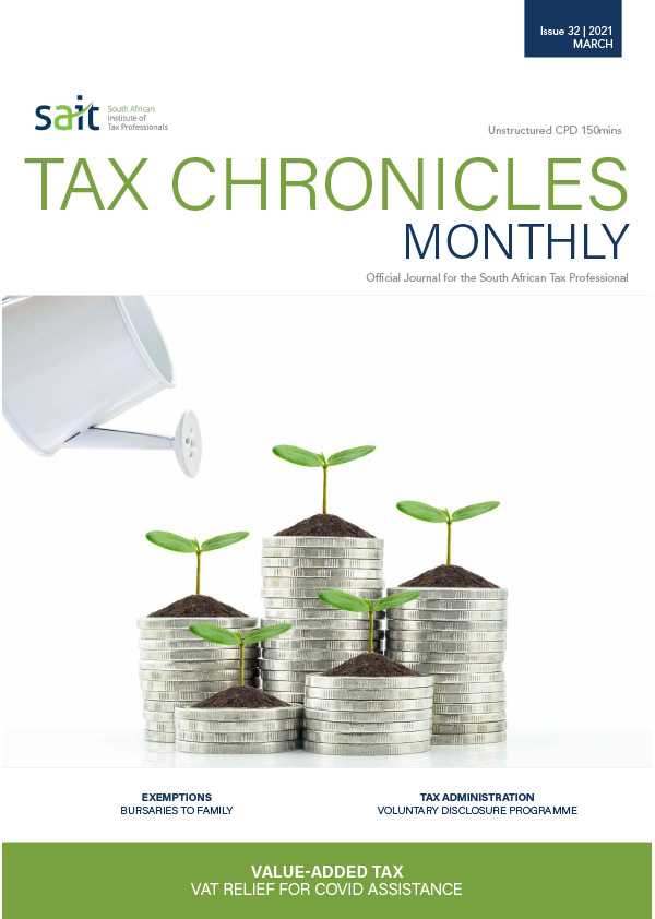 Chronicles 2021_Tax Chronicles Issue 32 March