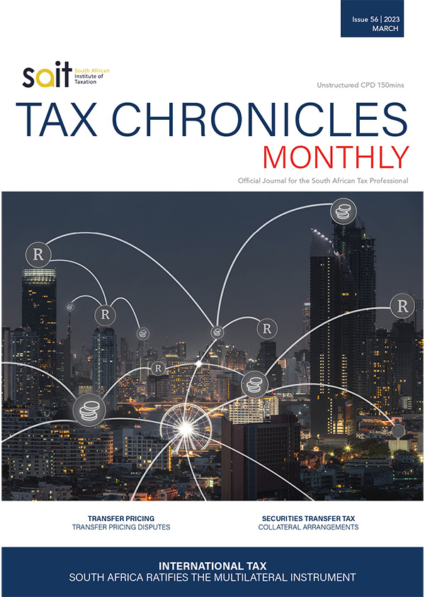 Chronicles 2023_Tax Chronicles Issue 56 March