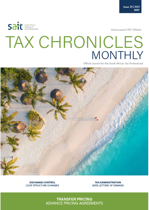 Chronicles 2021_Tax Chronicles Issue 34 May
