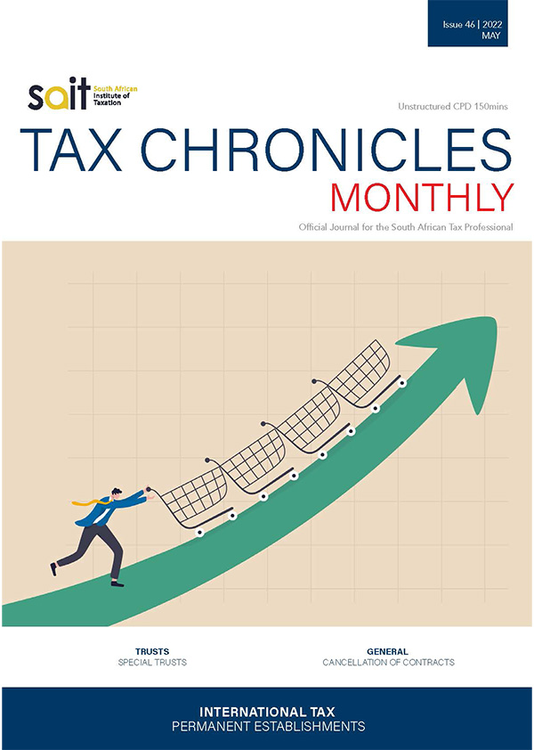 Chronicles 2022_Tax Chronicles Issue 46 May