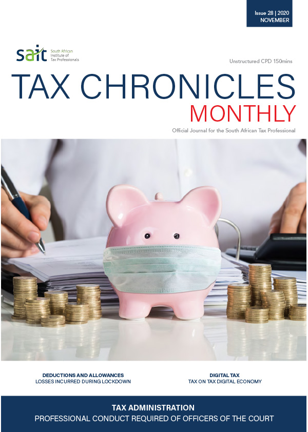 Chronicles 2020_Tax Chronicles Issue 28 November
