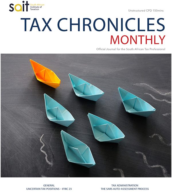 Chronicles 2022_Tax Chronicles Issue 51 October