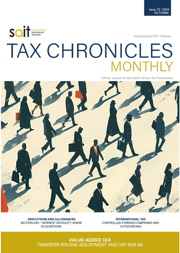 Chronicles 2024_Tax Chronicles Issue 75 October
