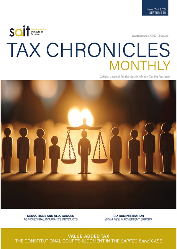 Chronicles 2024_Tax Chronicles Issue 74 September