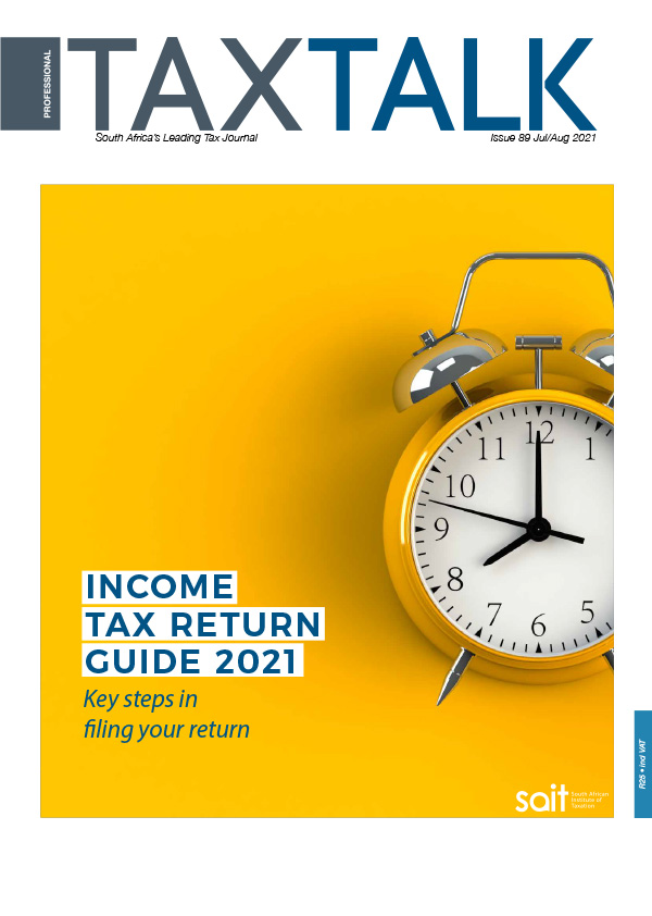 TaxTalk 2021 Jul/Aug Issue 89