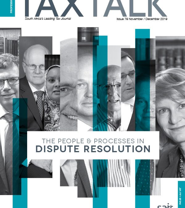 TaxTalk 2019 Nov/Dec Issue 79